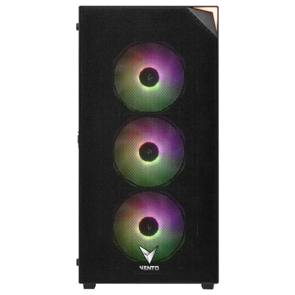 Vento Vg4200s Rgb Temperli Cam Usb 3 0 Mesh Siyah E Atx Hyper Pro H3 650 80 Bronze Gaming Kasa 1