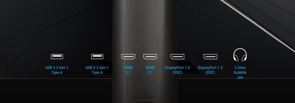 ASUS ROG Swift PG27UQR Gaming Monitör h14