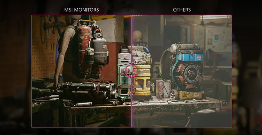 MSI MPG 491CQP QD-OLED Monitör h14