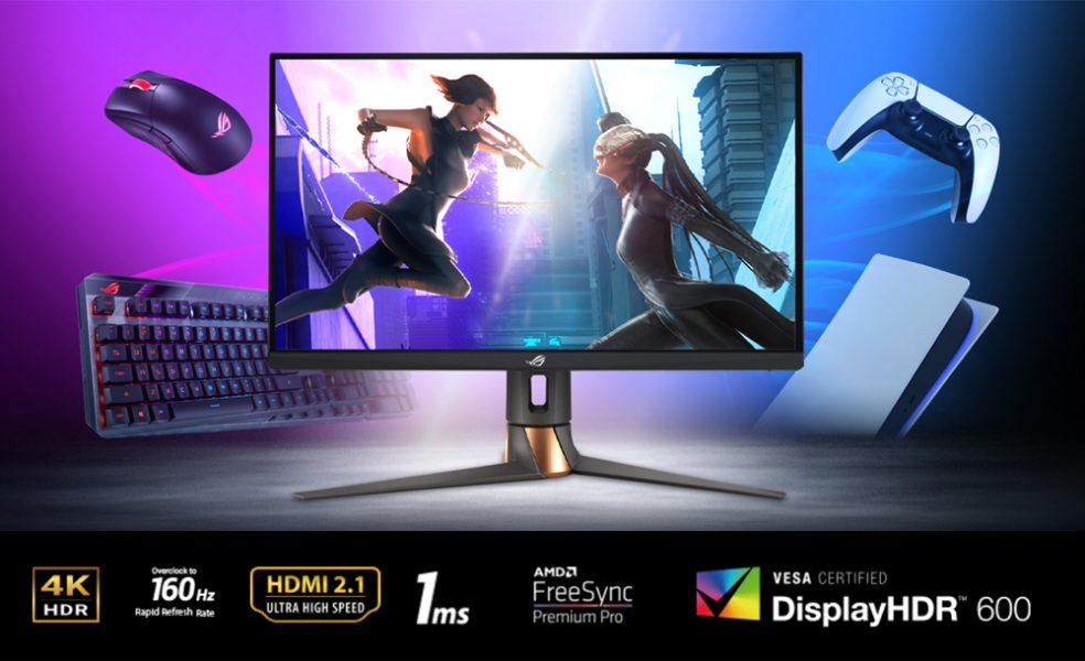 ASUS ROG Swift PG27UQR Gaming Monitör h2