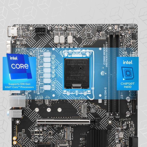 MSI PRO H610M-G Anakart h2