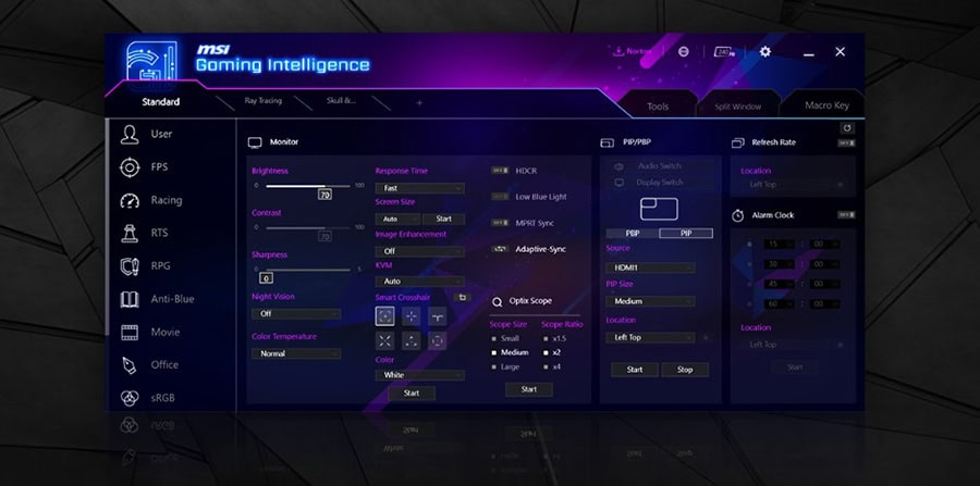 MSI MPG 491CQP QD-OLED Monitör h24