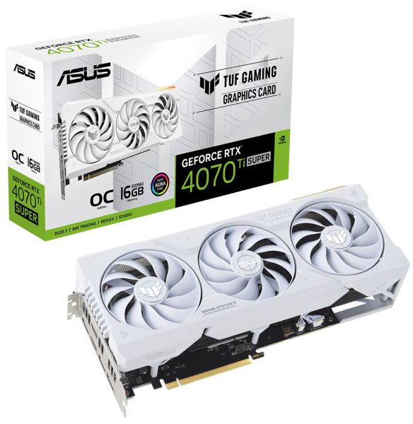 ASUS TUF Gaming GeForce RTX 4070 Ti SUPER OC 16GB Beyaz Ekran Kartı a3