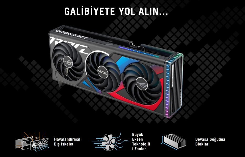 ROG Strix GeForce RTX™ 4070 Ti SUPER 16GB GDDR6X ASUS ROG Strix GeForce RTX 4070 Ti SUPER 16GB Ekran Kartı a4
