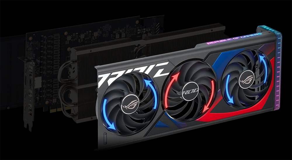 ROG Strix GeForce RTX™ 4070 Ti SUPER 16GB GDDR6X ASUS ROG Strix GeForce RTX 4070 Ti SUPER 16GB Ekran Kartı a7
