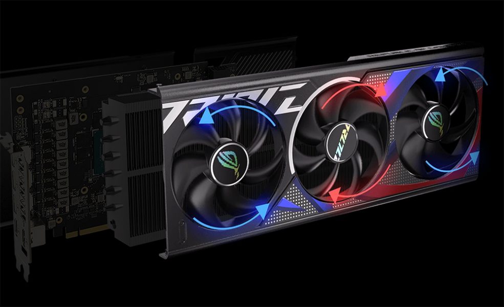 ASUS ROG Strix GeForce RTX 4080 SUPER 16GB Ekran Kartı a7