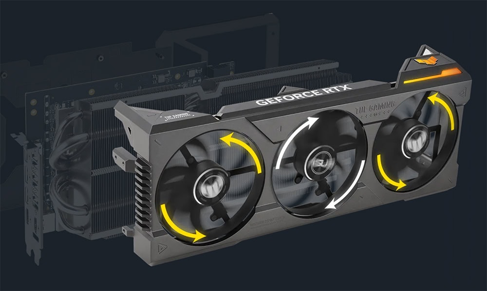 ASUS TUF Gaming GeForce RTX 4080 SUPER 16GB Ekran Kartı a7