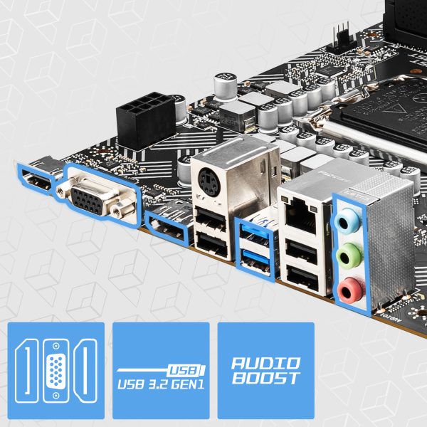 MSI PRO H610M-G Anakart h7