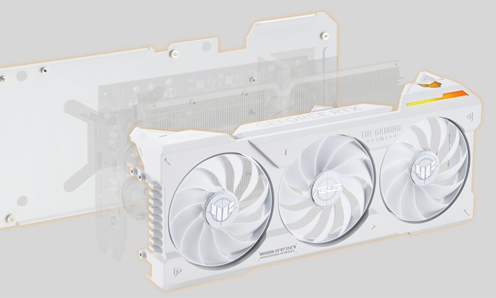 ASUS TUF Gaming GeForce RTX 4070 Ti SUPER OC 16GB Beyaz Ekran Kartı a9