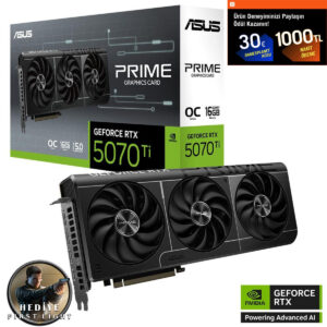 Asus Prime Geforce Rtx 5070 Ti Oc 16gb Gddr7 256 Bit Dlss 4 Ekran Kartı 007 First Light Hediyeli 1