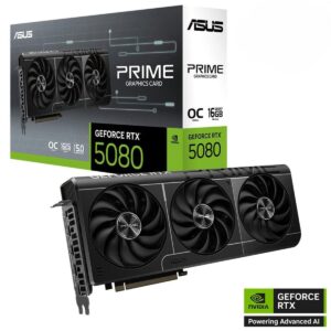 Asus Prime Geforce Rtx 5080 Oc 16gb Gddr7 256 Bit Dlss 4 Ekran Karti Control Resonant Hediyeli 1