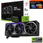 ASUS ROG Astral GeForce RTX 5080 16GB GDDR7 256 Bit DLSS 4 Ekran Kartı - PRAGMATA Hediyeli