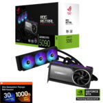 ASUS ROG Astral LC GeForce RTX 5090 32GB GDDR7 512 Bit DLSS 4 Sıvı Soğutuculu Ekran Kartı - PRAGMATA Hediyeli