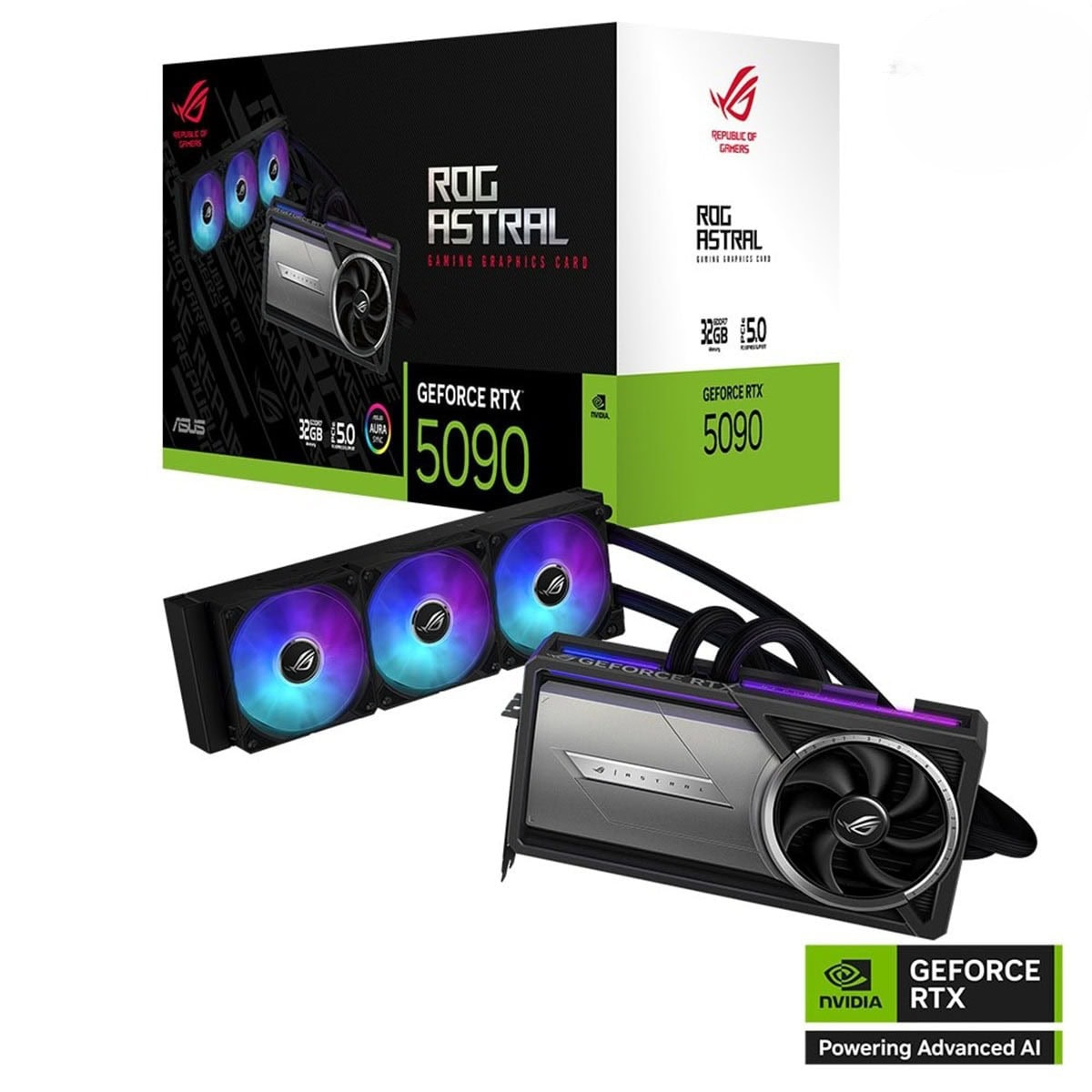 Asus Rog Astral Lc Geforce Rtx 5090 32gb Gddr7 512 Bit Dlss 4 Sivi Sogutuculu Ekran Karti Control Resonant Hediyeli 1