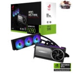 Asus Rog Astral Lc Geforce Rtx 5090 Oc 32gb Gddr7 512 Bit Dlss 4 Sıvı Soğutuculu Ekran Kartı Control Resonant Hediyeli 1