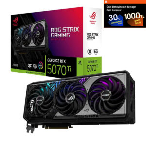 Asus Rog Strix Geforce Rtx 5070 Ti Oc 16gb Gddr7 256 Bit Dlss 4 Ekran Kartı 1