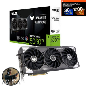 Asus Tuf Gaming Geforce Rtx 5060 Ti 8gb Gddr7 128 Bit Dlss 4 Ekran Kartı 007 First Light Hediyeli 1