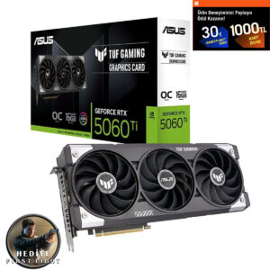 Asus Tuf Gaming Geforce Rtx 5060 Ti Oc 16gb Gddr7 128 Bit Dlss 4 Ekran Kartı 007 First Light Hediyeli 1