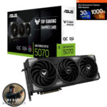 ASUS TUF Gaming GeForce RTX 5070 OC 12GB GDDR7 192 Bit DLSS 4 Ekran Kartı - 007 First Light Hediyeli