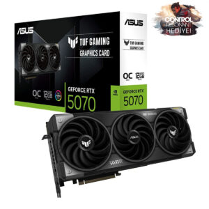 Asus Tuf Gaming Geforce Rtx 5070 Oc 12gb Gddr7 192 Bit Dlss 4 Ekran Kartı Control Resonant Hediyeli 1
