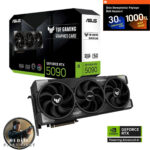 ASUS TUF Gaming GeForce RTX 5090 32GB GDDR7 512 Bit DLSS 4 Ekran Kartı - 007 First Light Hediyeli