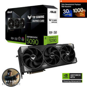 Asus Tuf Gaming Geforce Rtx 5090 32gb Gddr7 512 Bit Dlss 4 Ekran Kartı 007 First Light Hediyeli 1