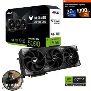 Asus Tuf Gaming Geforce Rtx 5090 Oc 32gb Gddr7 512 Bit Dlss 4 Ekran Kartı 007 First Light Hediyeli 1
