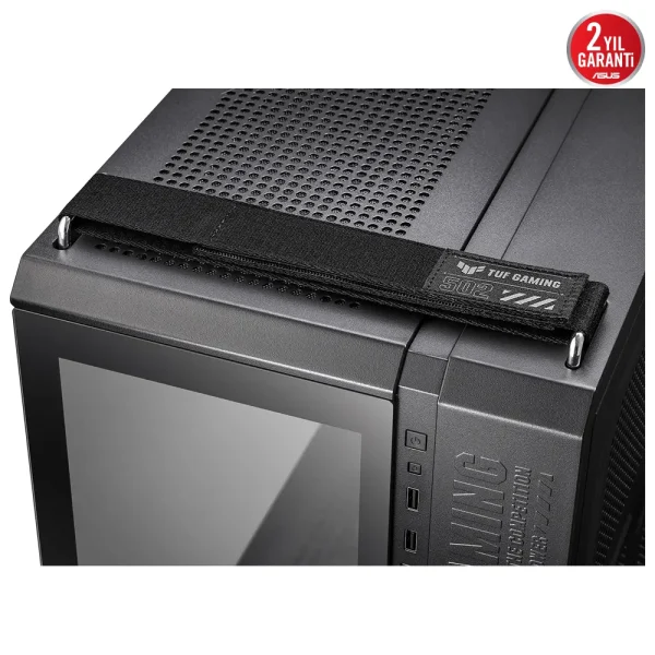 Asus Tuf Gaming Gt502 Plus Panaromik Temperli Cam Usb 3 2 Atx Siyah Gaming Kasa 10