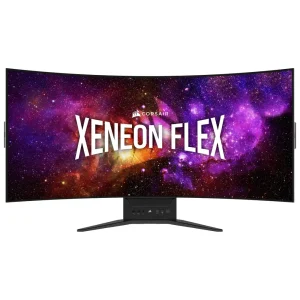 Corsair Xeneon Flex 45wqhd240 45 Inc 240hz 0 03ms Wqhd Adaptive Sync Oled Gaming Monitor 1