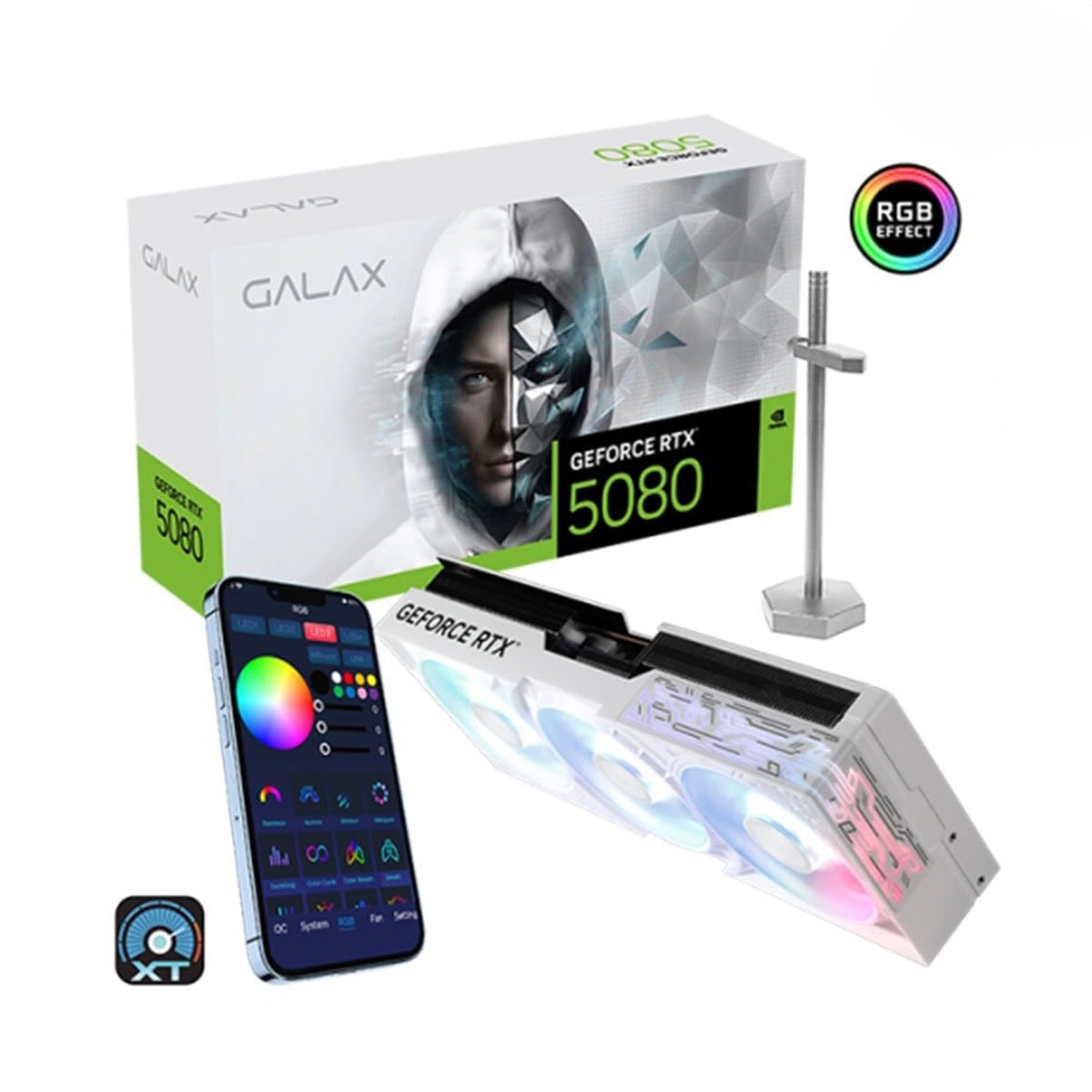 Galax Geforce Rtx 5080 1 Click Oc White 16gb Gddr7 256 Bit Dlss 4 Ekran Karti 58nzn6mdbcwh 2 Yil Birebir Degisim Garantili Control Resonant Hediyeli 1