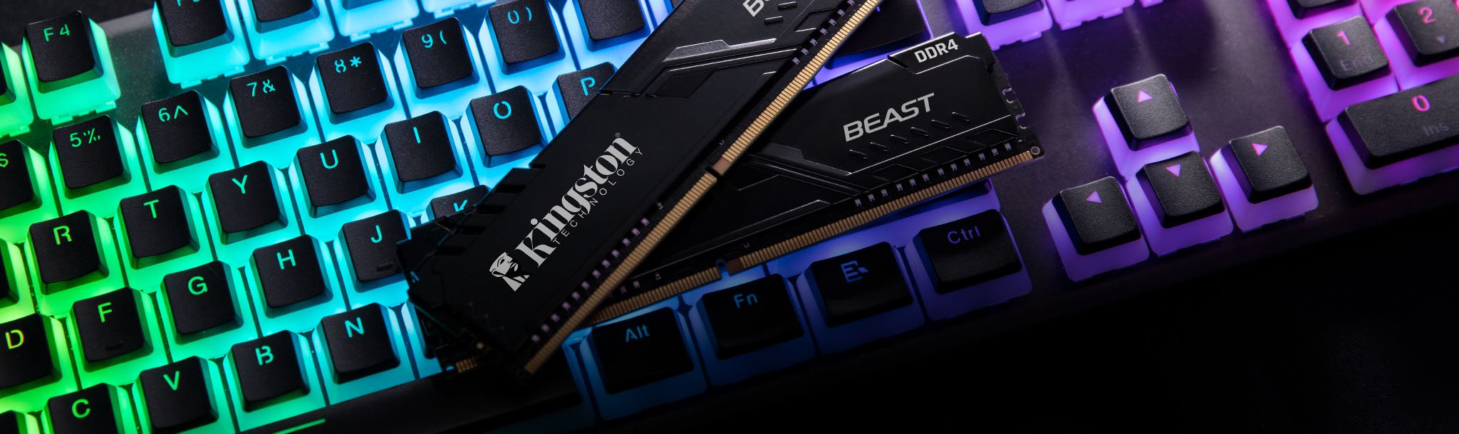 Kingston Beast Black 16GB (2x8GB) DDR4 Ram h6