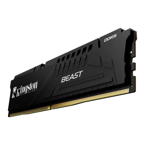 Kingston Beast Black 32gb 2x16gb 5600mhz Cl36 Intel Xmp 3 0 Ddr5 Ram Kf556c36bbek2 32tr 2