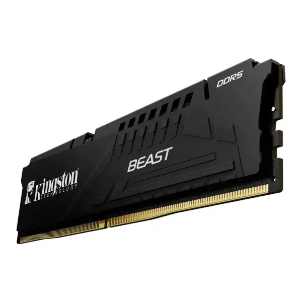 Kingston Beast Black 32gb 2x16gb 6000mhz Cl36 Intel Xmp 3 0 Ddr5 Ram Kf560c36bbek2 32tr 2