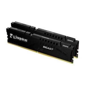 Kingston Beast Black 64gb (2x32gb) 5200mhz Cl36 Ddr5 Ram (kf552c36bbek2 64tr) H3