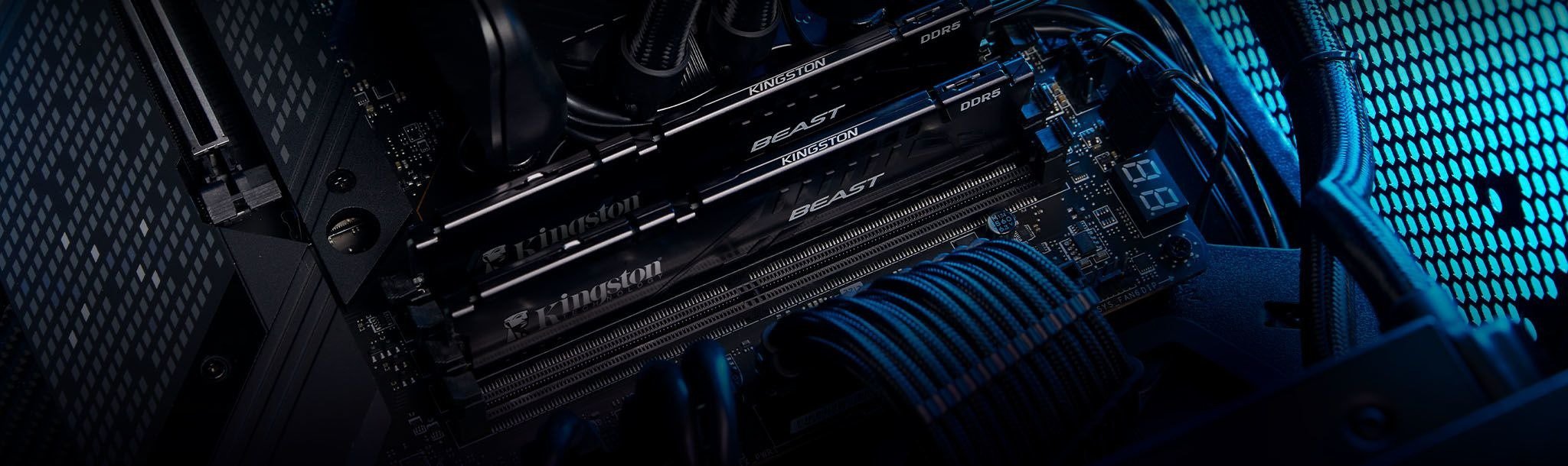 Kingston Beast Black 64gb (2x32gb) 5200mhz Cl36 Ddr5 Ram (kf552c36bbek2 64tr) H7