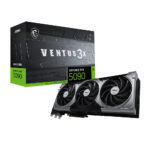 MSI GeForce RTX 5090 32G VENTUS 3X 32GB GDDR7 512 Bit DLSS 4 Ekran Kartı - PRAGMATA Hediyeli