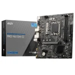 MSI PRO H610M-G 5600MHz(OC) DDR5 Soket LGA1700 M.2 HDMI VGA DP mATX Anakart