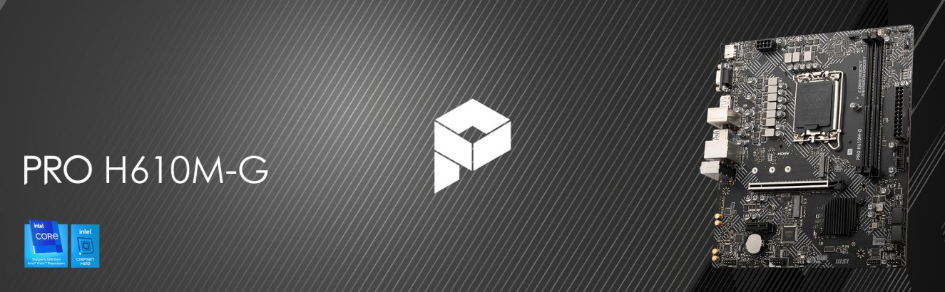 MSI PRO H610M-G Anakart h1