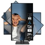 MSI PRO MP275P 27 inç 100Hz 1ms Full HD Adaptive Sync Flat IPS Pivot Monitör