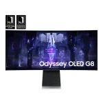 Samsung G85SB 34 inç 175Hz 0.03ms UWQHD FreeSync QD-OLED Kavisli Gümüş Gaming Monitör