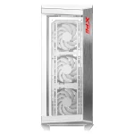 XPG Battlecruiser II ARGB White Temperli Cam USB 3.2 E-ATX Full