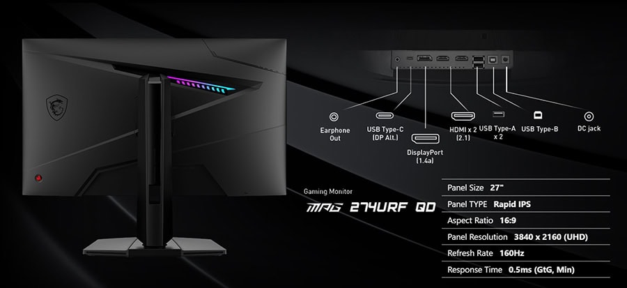 MSI MPG 274URF QD Monitör h25