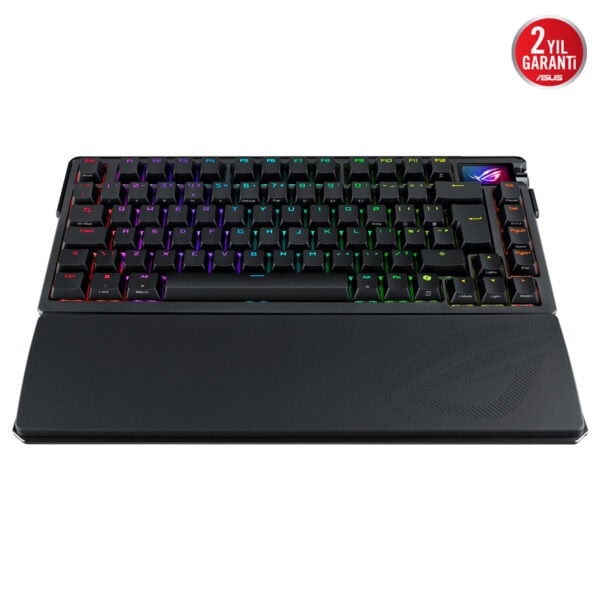 ROG Azoth Extreme ROG NX Kablosuz Mekanik Gaming Klavye, 8K Hz RGB aydınlatma ve Snow Switch ile yüksek performans sağlar. Çok renkli RGB ışıklandırma ve dayanıklı tasarımıyla oyun deneyiminizi artırı.