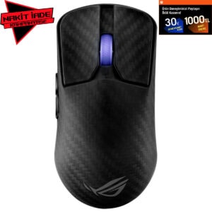 ASUS ROG Harpe Ace Extreme kablosuz oyun mouse, yüksek hassasiyet ve hızlı tepki süresi ile profesyonel gamers için tasarlanmıştır. Ergonomik tasarımı ve gelişmiş sensör teknolojisiyle üstün oyun dene.