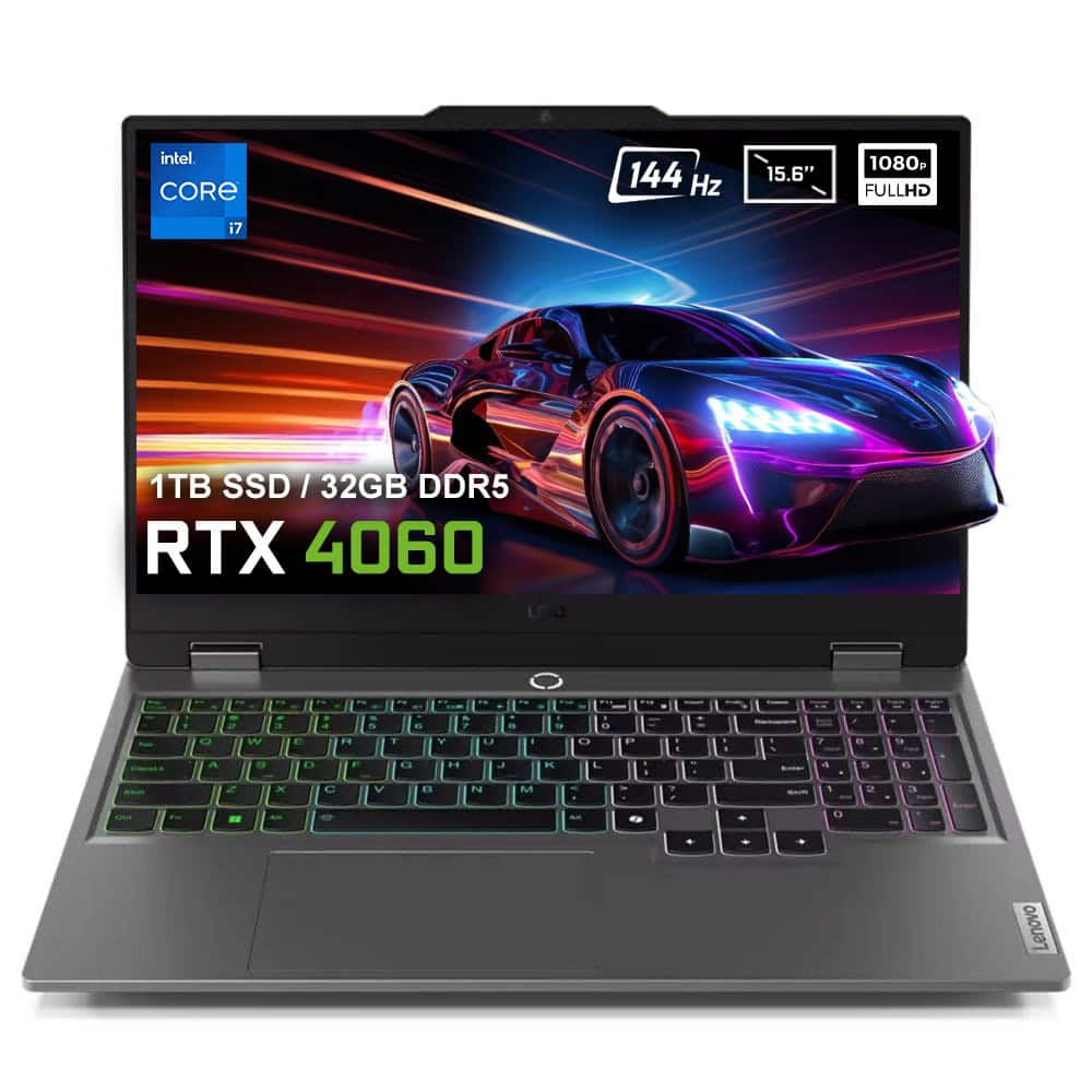 Lenovo Loq 15irx9 83dv00httrv2 Intel Core I7 13650hx 32gb Ddr5 1tb Ssd Rtx4060 8gb 15 6 Inc 144hz Full Hd Freedos Gaming Laptop Yyhh1