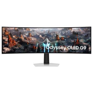 Samsung Odyssey G9 Ls49cg932snxza 49 Inc 240hz 0 03ms Dqhd Freesync Premium Pro Oled Kavisli Gaming Monitor 1