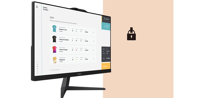 MSI Modern AM242 12M-838XTR All In One Bilgisayar h20