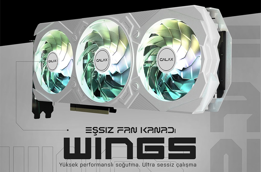 GALAX GeForce RTX 4070 SUPER EX Gamer White Ekran Kartı h4