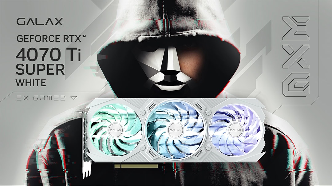 GALAX GeForce RTX 4070 Ti SUPER EX Gamer White 1-Click OC 16GB Ekran Kartı h2