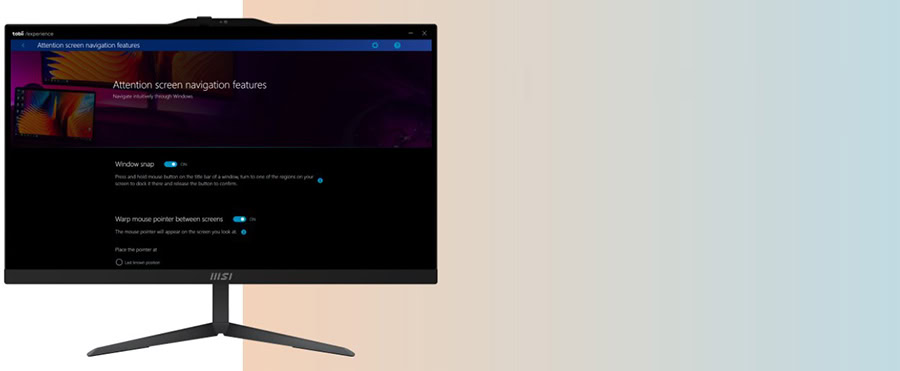 MSI Modern AM242 12M-838XTR All In One Bilgisayar h9